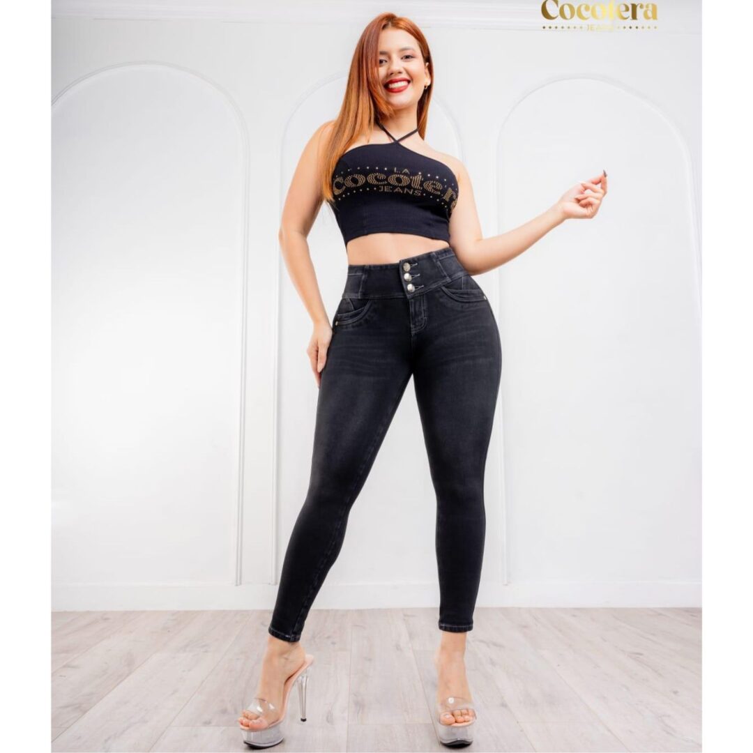 JEAN PUSH UP JESSZA NEGRO